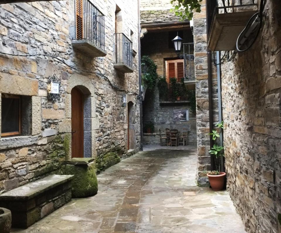 Гостевой дом Casa Encuentra, En El Pirineo Al Lado De Ainsa Эль-Пуэйо-де-Арагуас Экстерьер фото